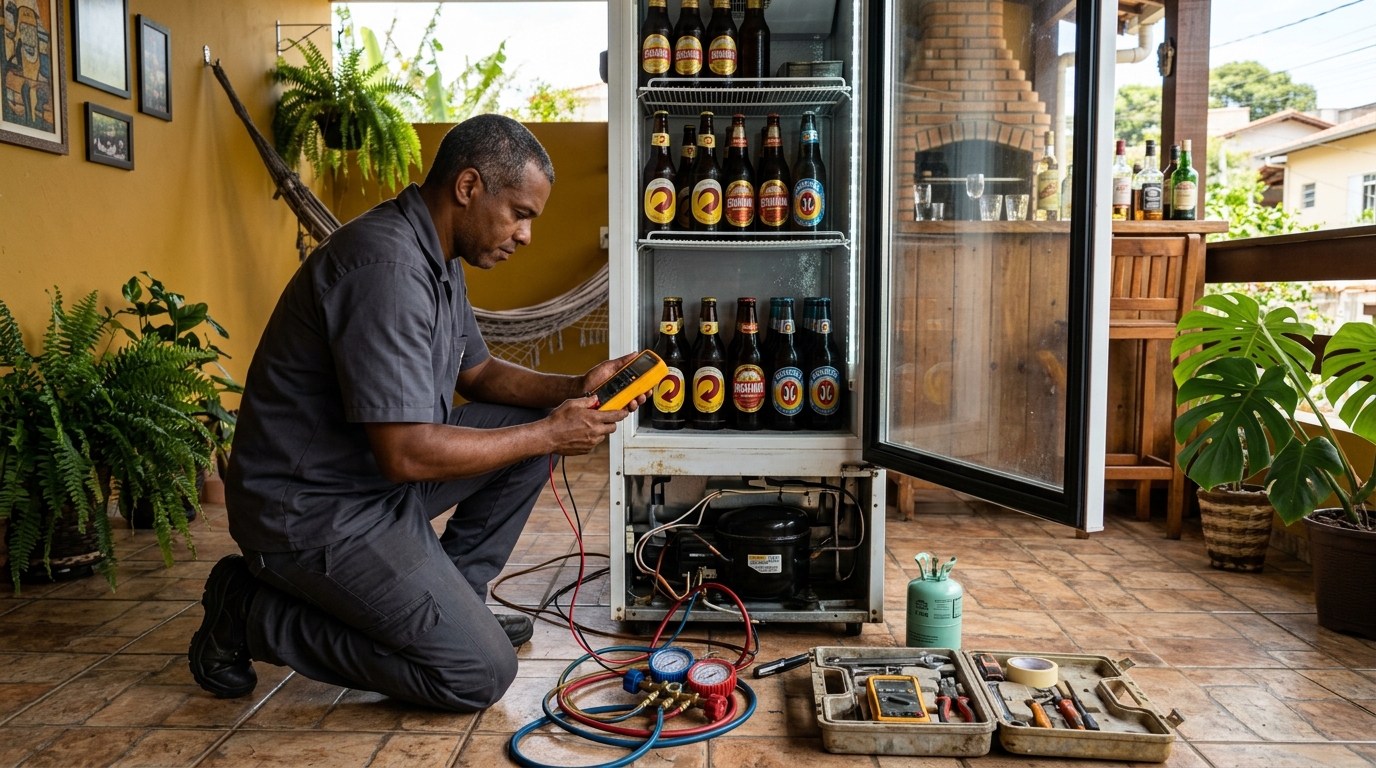 Reparo de Cervejeira Residencial em Zona Sul‑SP